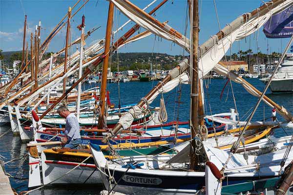 Fischerhafen in Bandol