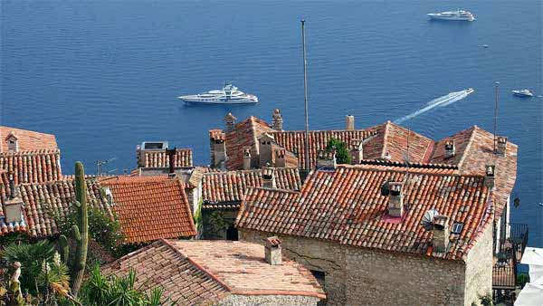 Eze, Mittelmeer